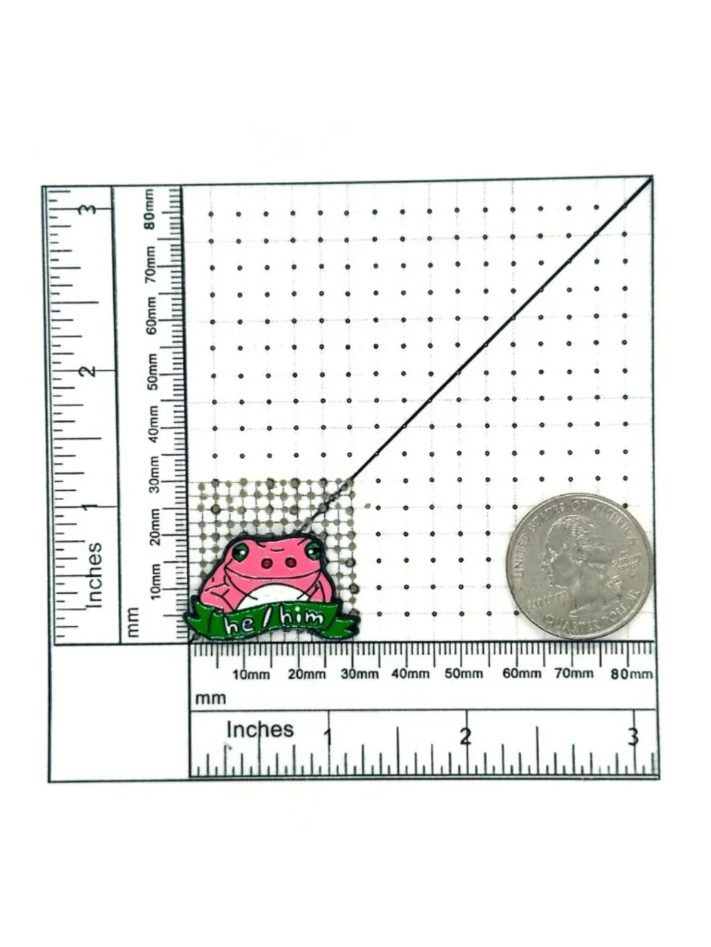 ⭐Oz Pink Frog Alloy Pins Cartoon Cute Animal Enamel Brooch He/Him New